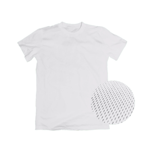 white color custom made round neck tshirt in Malaysia